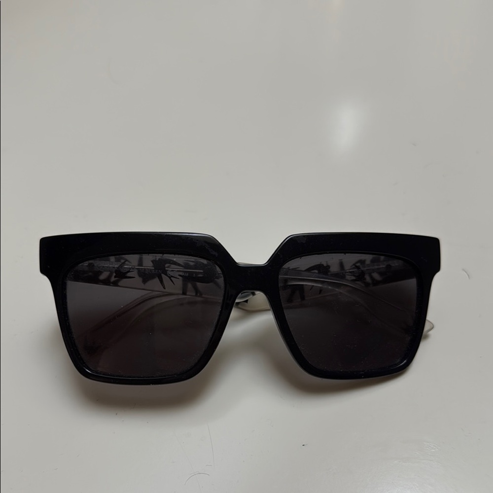 Stylish Black Alexander McQueen Sunglasses